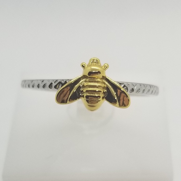 🐝 925 Sterling Silver Bee Ring - Picture 2 of 8